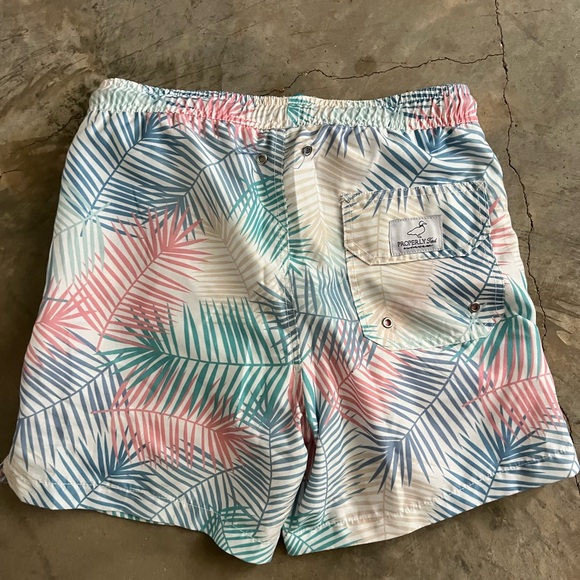 Properly Tied Swim Trunk Palms - Picture 2 of 2